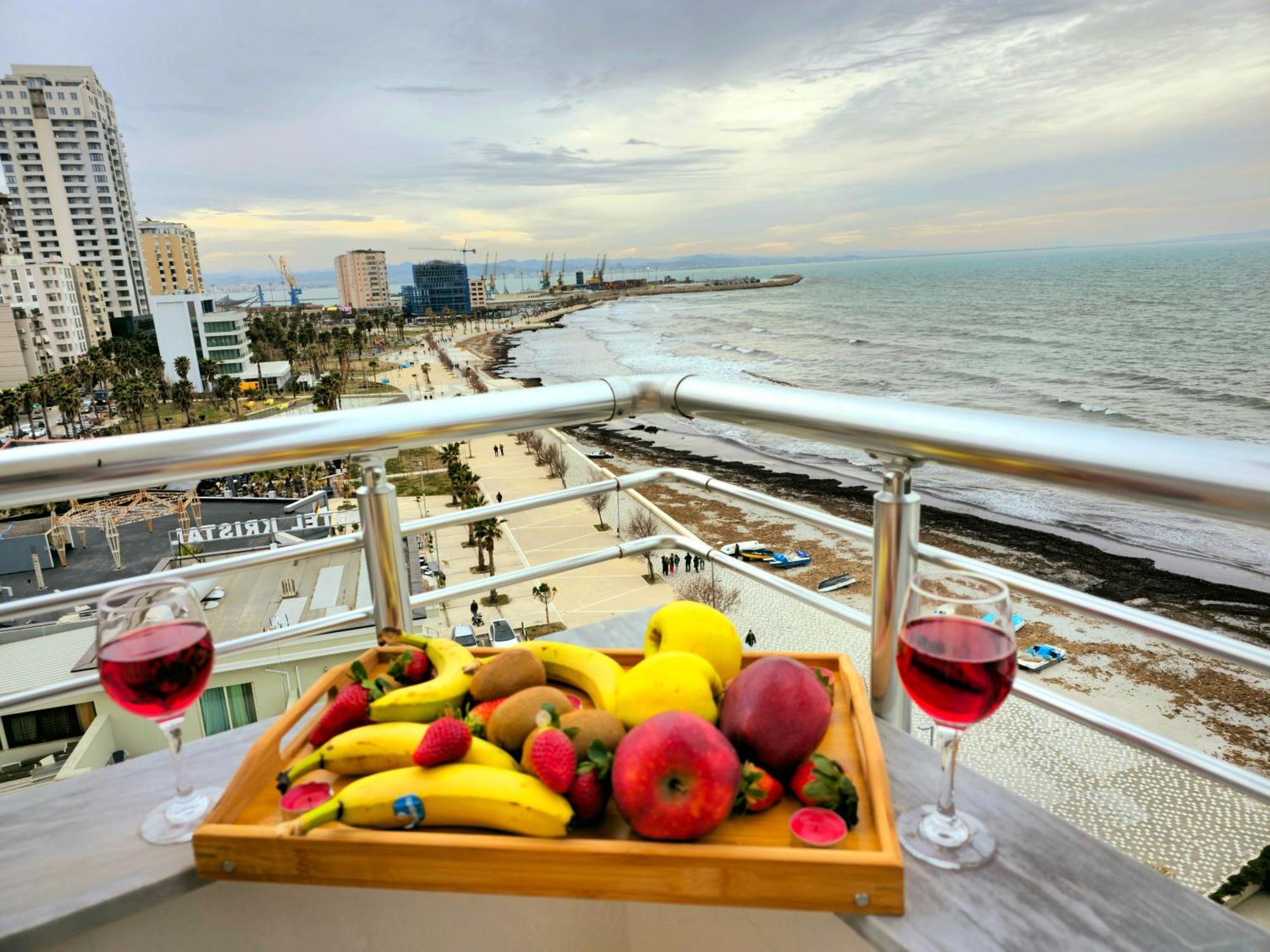 Premium , Marina , Center , Beachfront Драч Екстериор снимка